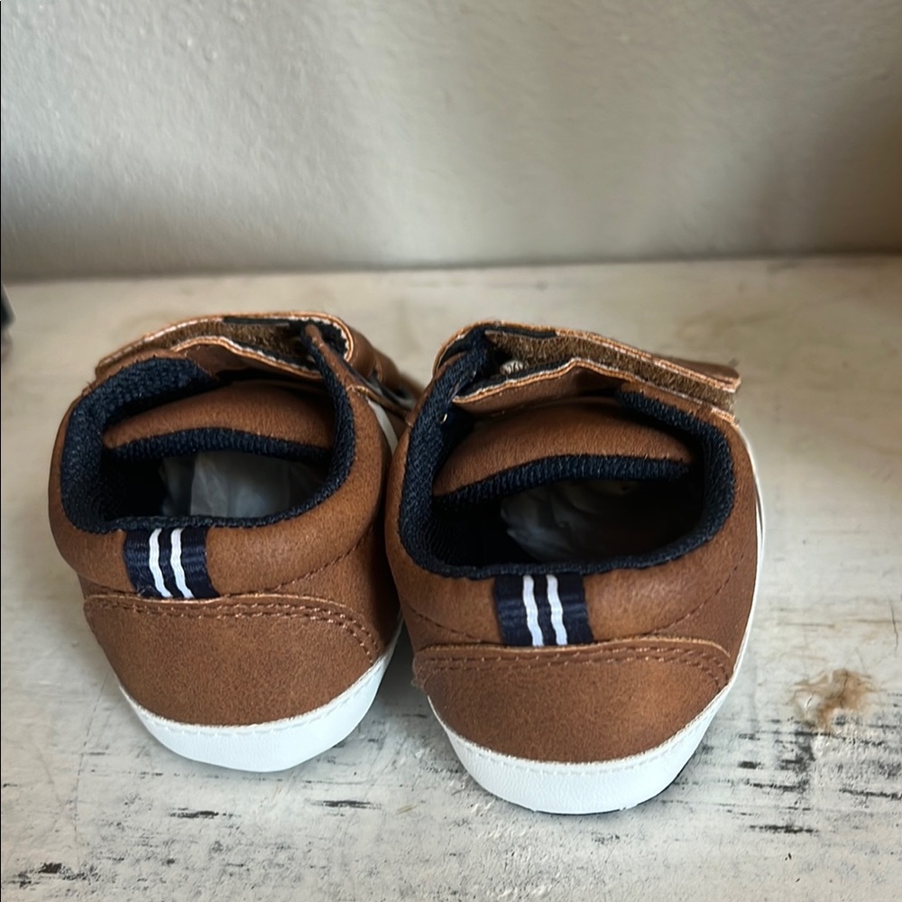 Nautica Brown Baby & Walker Size 1 Shoes - Picture 5 of 7